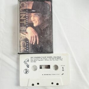 Clint Black Put Yourself In My Shoes Cassette 1990 RCA